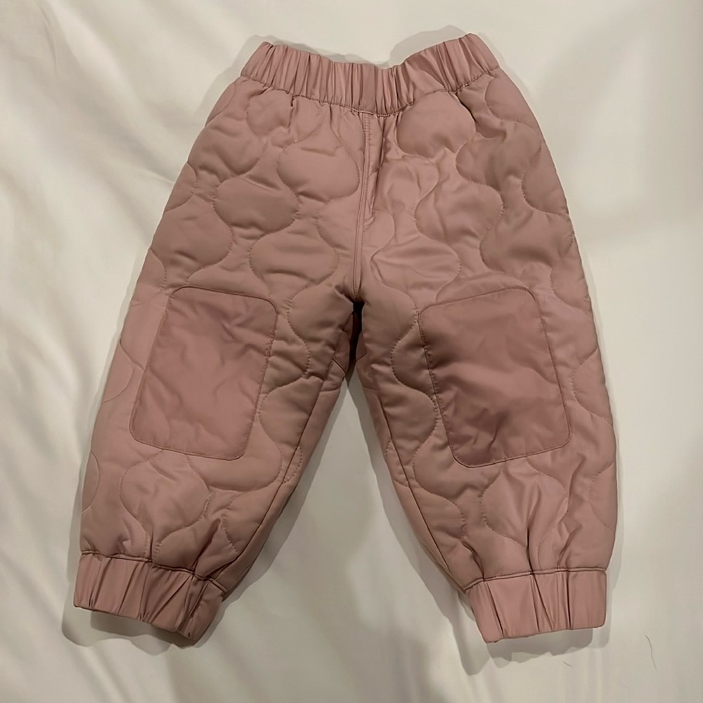 Patagonia Baby Pink Quilted Pants